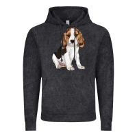 Vintage Arctic beagle puppy Vintage Hoodie - LillyAllenDesigns
