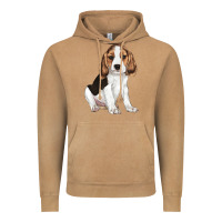 Vintage Camel beagle puppy Vintage Hoodie - LillyAllenDesigns