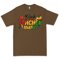 Cacao black teacher magic juneteenth Premium Tee - MaliasSmallBusiness