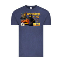 Vintage Denim wonderful time of the year halloween Vintage Tee - LillyAllenDesigns