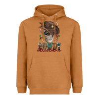 Meerkat howdy christmas skull Heavyweight Hoodie - FaDigitalArtStudio