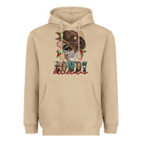 Mushroom howdy christmas skull Heavyweight Hoodie - FaDigitalArtStudio