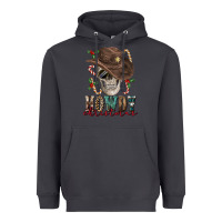 Smoke howdy christmas skull Heavyweight Hoodie - FaDigitalArtStudio