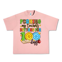 Salmon pushing my teacher's buttons for 100 days Urban Heavy Tee - Artiststas