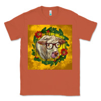 Copper christmas charolais cow face Classic Tee - LillyAllenDesigns