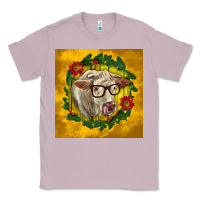 Lilac christmas charolais cow face Classic Tee - LillyAllenDesigns