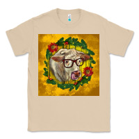 Mushroom christmas charolais cow face Classic Tee - LillyAllenDesigns