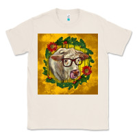 Natural christmas charolais cow face Classic Tee - LillyAllenDesigns