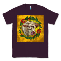 Plum christmas charolais cow face Classic Tee - LillyAllenDesigns