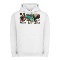 Pigment Lunar Rock Peace lLve Bison Urban Hoodie - LillyAllenDesigns