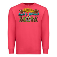 Cardinal loud and proud mom Premium Sweatshirt - BundleAndBundleShop