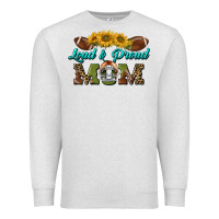 Oatmeal Heather loud and proud mom Premium Sweatshirt - BundleAndBundleShop