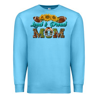 Ocean Blue loud and proud mom Premium Sweatshirt - BundleAndBundleShop