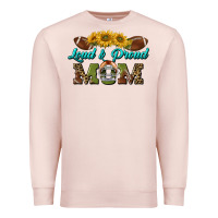 Pale Pink loud and proud mom Premium Sweatshirt - BundleAndBundleShop
