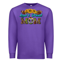 Purple loud and proud mom Premium Sweatshirt - BundleAndBundleShop