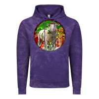 Cloud Purple christmas dorset sheep Vintage Hoodie - LillyAllenDesigns