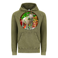 Vintage Olive christmas dorset sheep Vintage Hoodie - LillyAllenDesigns