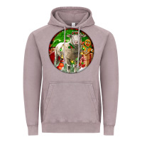 Vintage Zinc christmas dorset sheep Vintage Hoodie - LillyAllenDesigns