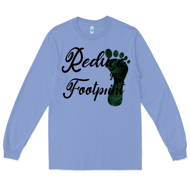 Climate Change Reduce Your Carbon Footprint Gift Long Sleeve Tee by Bettercallsaul | Teevron
