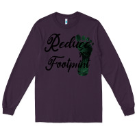 Plum Climate Change Reduce Your Carbon Footprint Gift Long Sleeve Tee - Bettercallsaul