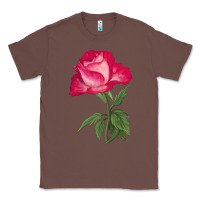 Chestnut Love At First Sight Rose Classic Tee - LillyAllenDesigns