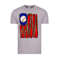 Vintage Zinc leopard baseball flag Vintage Tee - JahusDesignShop