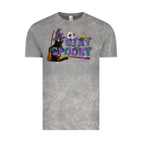 Stay Spooky With Black Cat Vintage Tee | Teevron