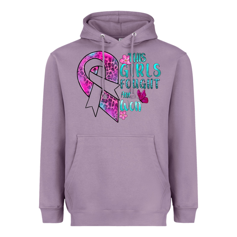 This Girls Fought And Won Cancer Heavyweight Hoodie by BundleAndBundleShop | Teevron