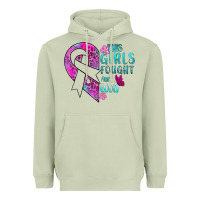 Matcha This Girls Fought and Won Cancer Heavyweight Hoodie - BundleAndBundleShop