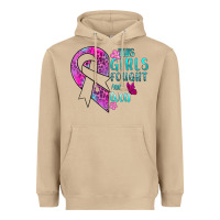 Mushroom This Girls Fought and Won Cancer Heavyweight Hoodie - BundleAndBundleShop
