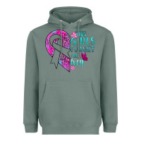 Sage This Girls Fought and Won Cancer Heavyweight Hoodie - BundleAndBundleShop