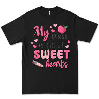 Black my class is full of sweet hearts Premium Tee - MaliasSmallBusiness