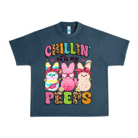 Midnight Navy chillin' with my peeps Urban Heavy Tee - Artiststas