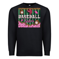 Black baseball sister tumbler Premium Sweatshirt - BundleAndBundleShop