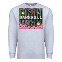 Heather Grey baseball sister tumbler Premium Sweatshirt - BundleAndBundleShop