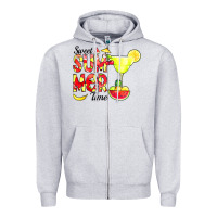 Sweet Summer Time Fruits Zipper Hoodie | Teevron