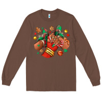 Chestnut Christmas black girl sneakers Long Sleeve Tee - RanaPortraitStore