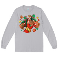 Moon Dust Christmas black girl sneakers Long Sleeve Tee - RanaPortraitStore