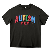 Asphalt autism mom Heavy Core Tee - MaliasSmallBusiness
