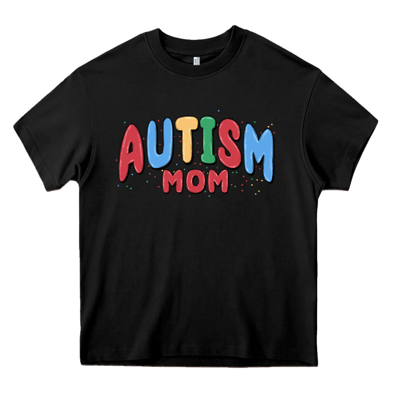 Autism Mom Heavy Core Tee by MaliasSmallBusiness | Teevron