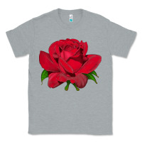 Heather Grey Oklahoma Rose Illustrations Classic Tee - LillyAllenDesigns