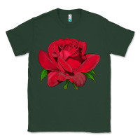 Sports Green Oklahoma Rose Illustrations Classic Tee - LillyAllenDesigns