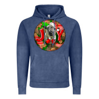 Vintage Denim christmas hampshire sheep Vintage Hoodie - LillyAllenDesigns