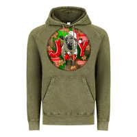 Vintage Olive christmas hampshire sheep Vintage Hoodie - LillyAllenDesigns