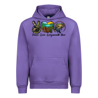 Tulip peace love largemouth bass Urban Hoodie - LillyAllenDesigns