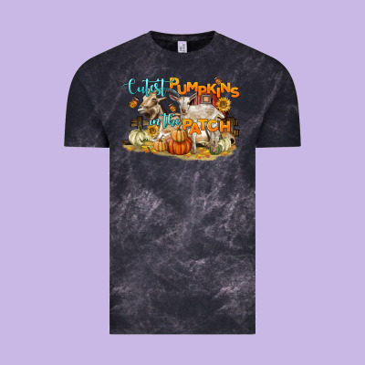 Cutest Pumpkins In The Patch Vintage Tee Designed By Lillyallendesigns