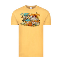 Vintage Mustard cutest pumpkins in the patch Vintage Tee - LillyAllenDesigns