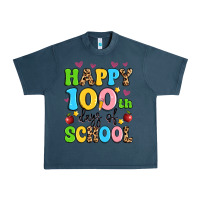 Midnight Navy happy 100 th days of school Urban Heavy Tee - Artiststas