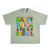 Oil Green happy 100 th days of school Urban Heavy Tee - Artiststas