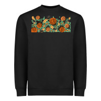 Black boho plant Heavyweight Sweatshirt - TumblerDesignByShophia